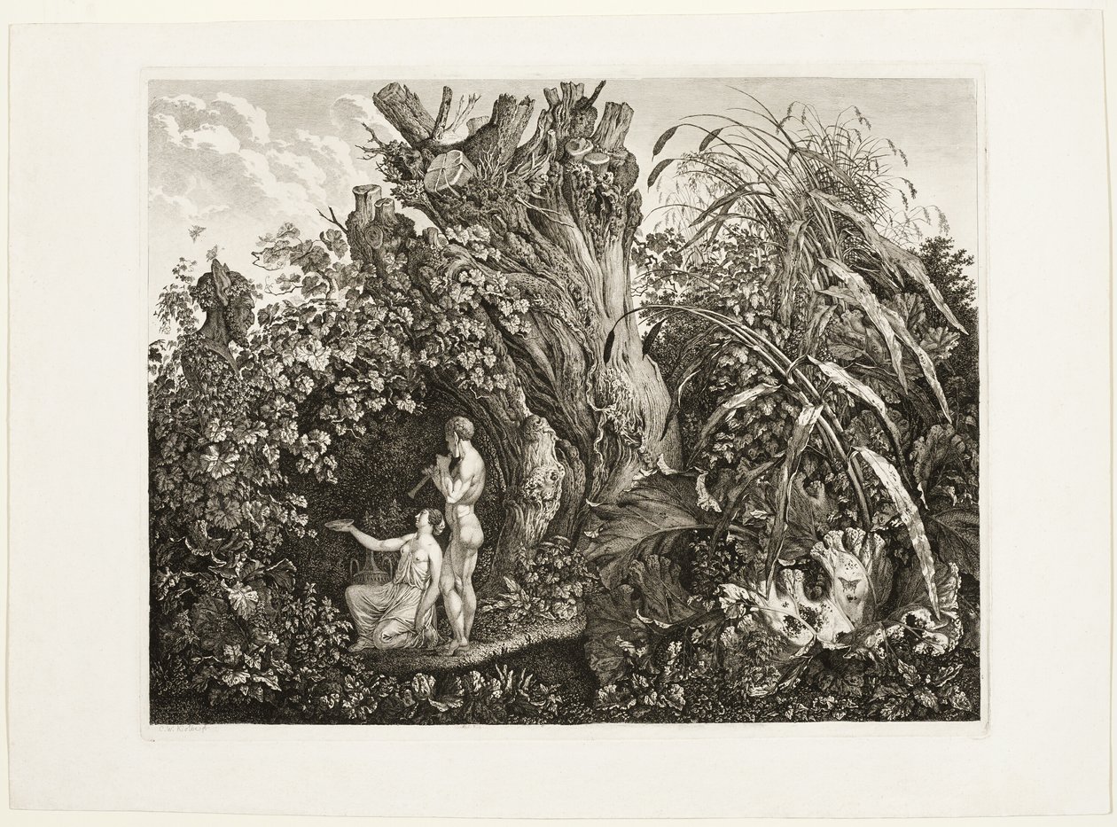 Das Opfer des Pan von Carl Wilhelm Kolbe, the elder