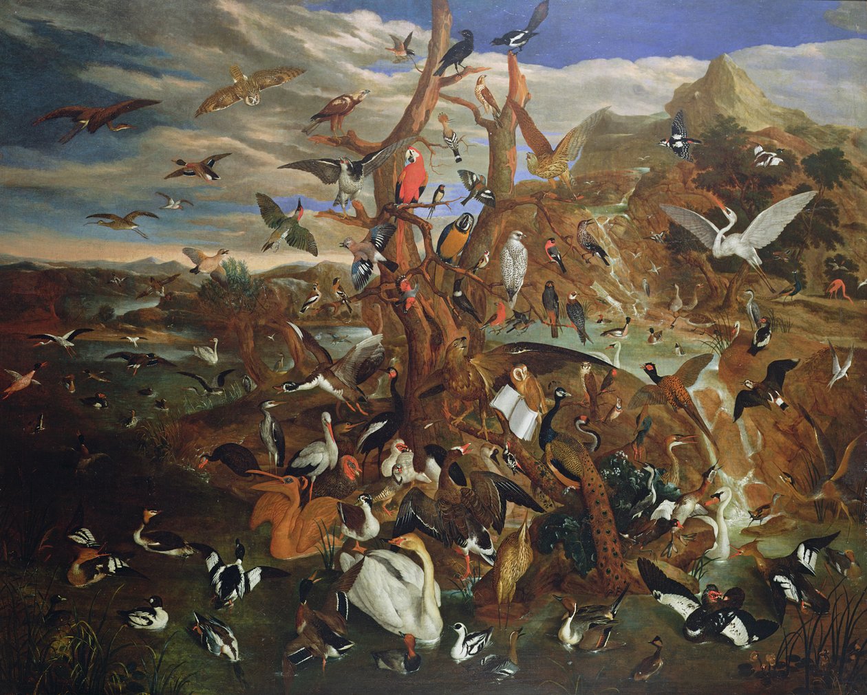Das Parlament der Vögel von Carl Wilhelm de Hamilton