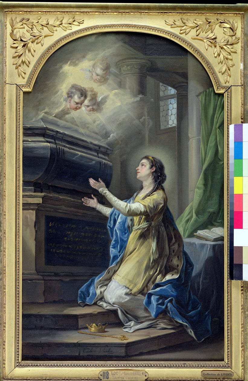 St. Clotilda (474-545) von Carle van Loo