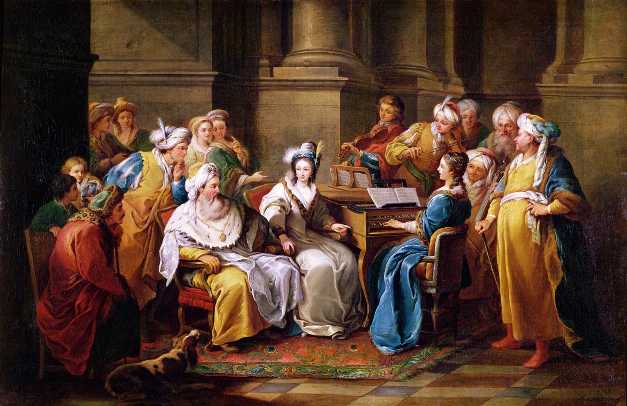 Der Großtürke gibt ein Konzert für seine Geliebte von Carle van Loo