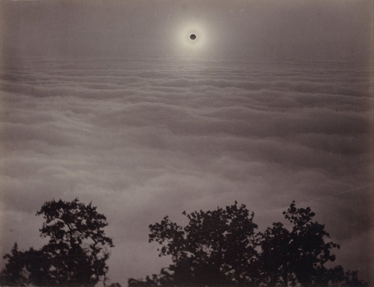 Sonnenfinsternis vom Mount Santa Lucia von Carleton E. Watkins