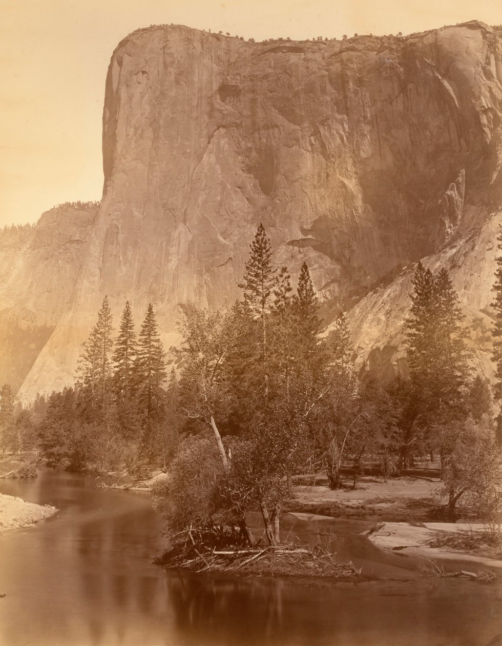 El Capitan von Carleton E. Watkins