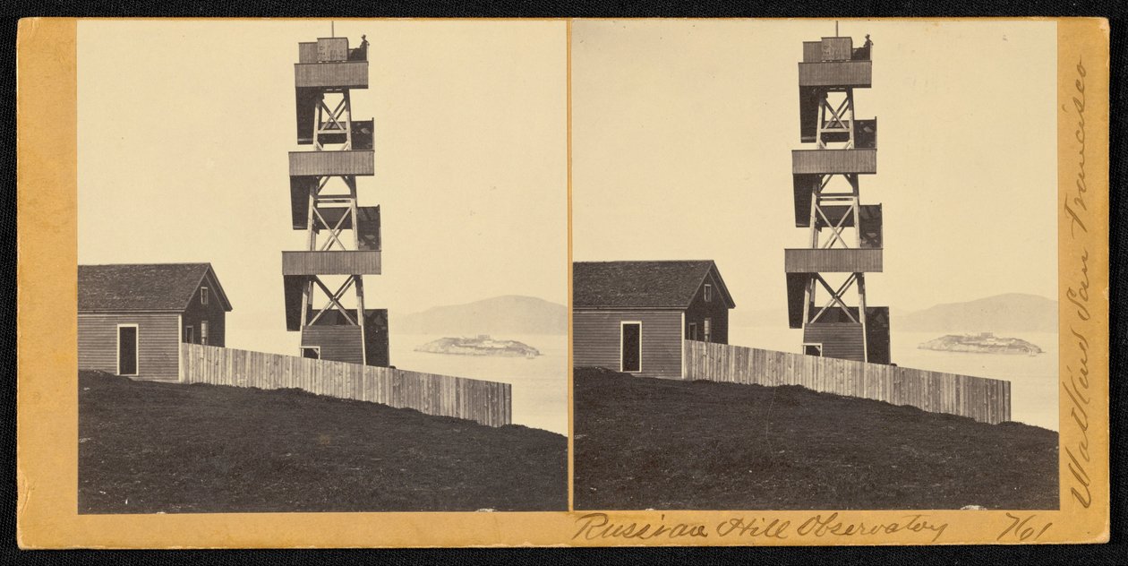 Observatorium auf dem Russian Hill von Carleton Watkins