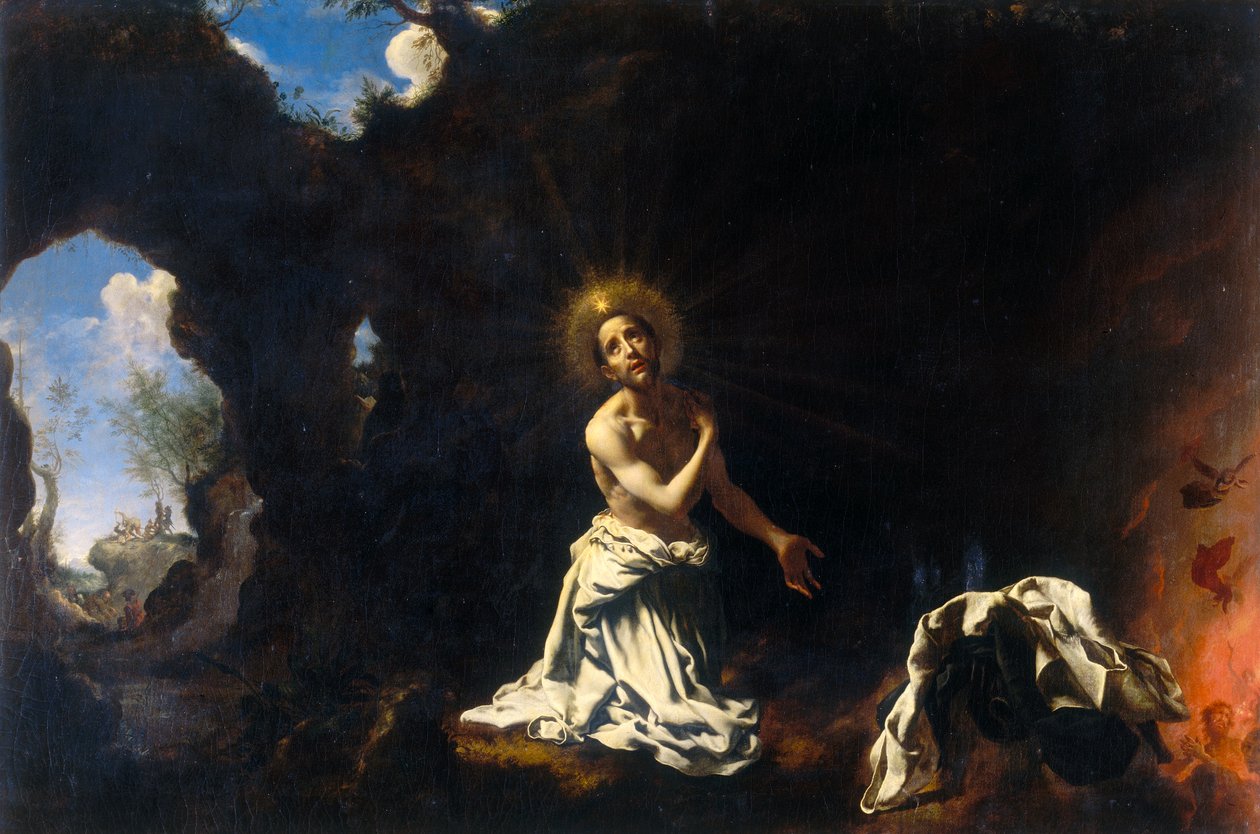 St. Dominikus der Büßer von Carlo Dolci