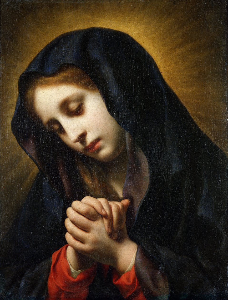 Die Jungfrau der Verkündigung, ca. 1653-55 von Carlo Dolci