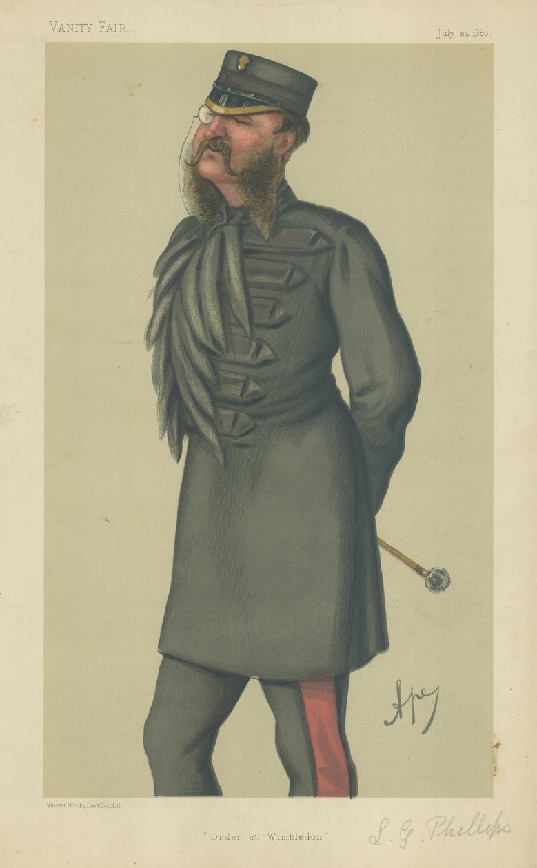 Oberst Lewis Guy Phillips, Grenadier Guards von Carlo Pellegrini