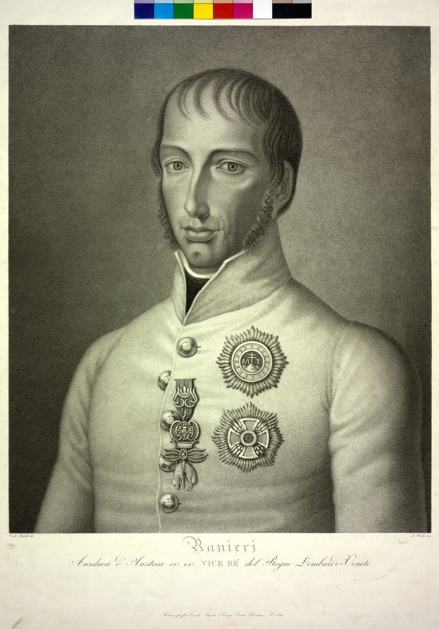 Erzherzog von Österreich Rainer von Carlo Arienti