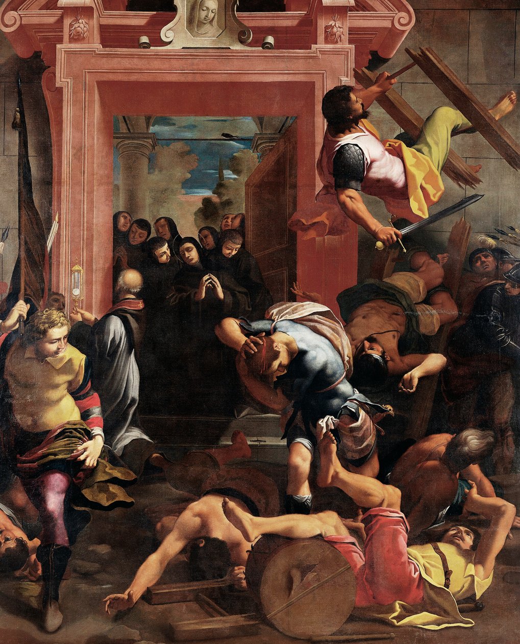 Wunder des Heiligen Gualberto von Carlo Bononi