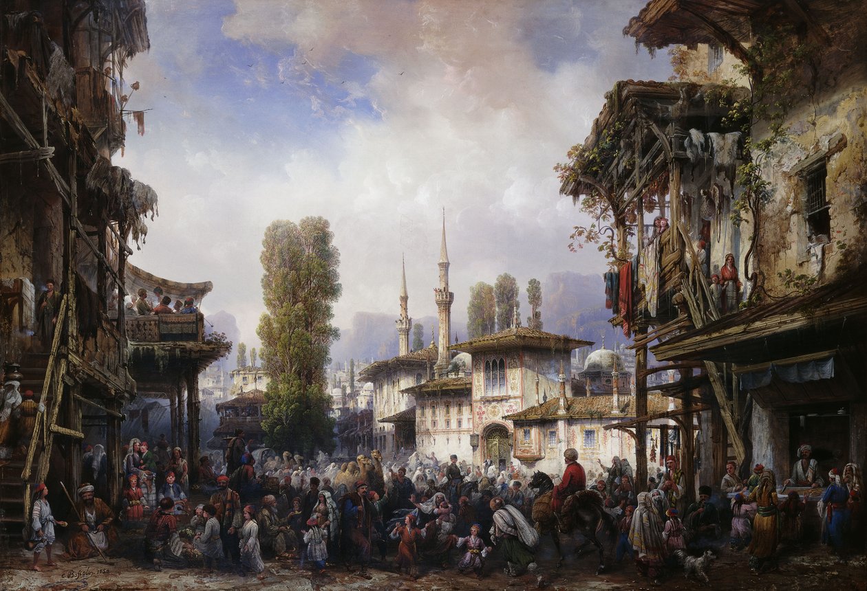 Platz der Tataren, Bahceka von Carlo Bossoli