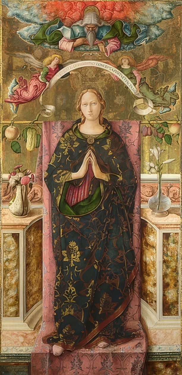 Die Unbefleckte Empfängnis von Carlo Crivelli
