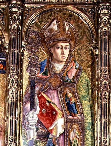 St. Emidius, Detail aus dem Sant