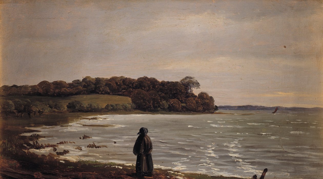 Am Præstø-Fjord im Wind von Carlo Dalgas