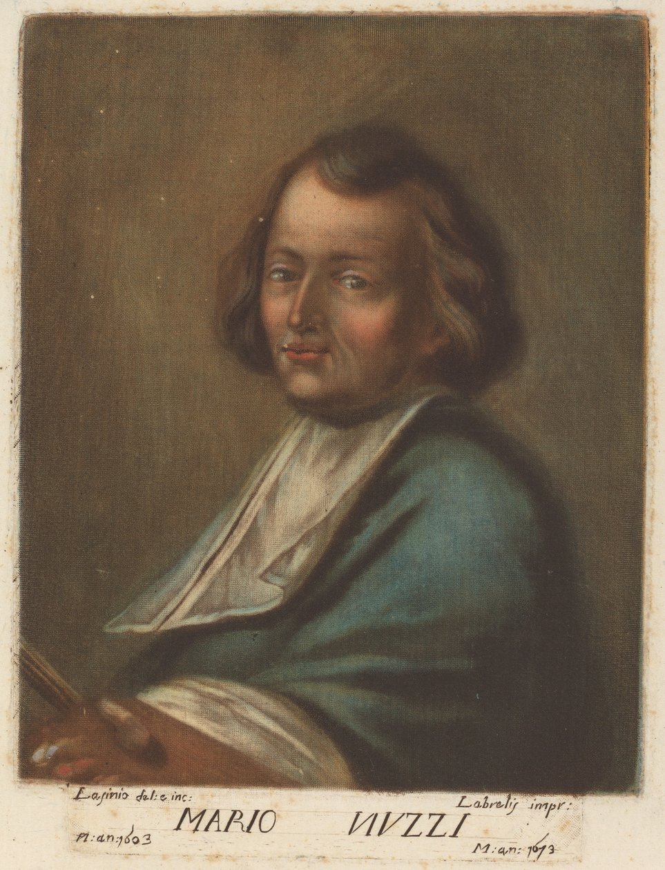 Mario Nuzzi von Carlo Lasinio, after Mario Nuzzi