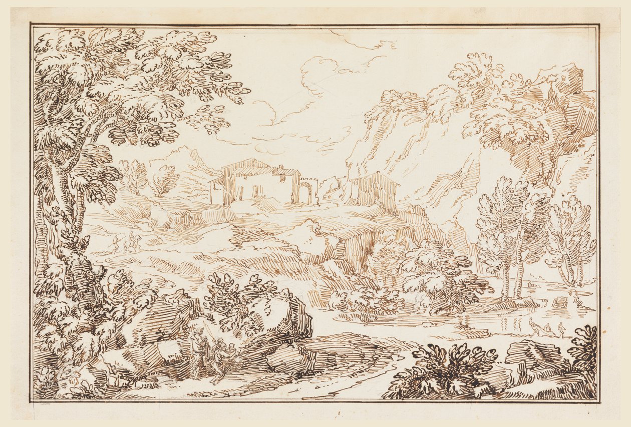 Eine Landschaft von Carlo Marchionni