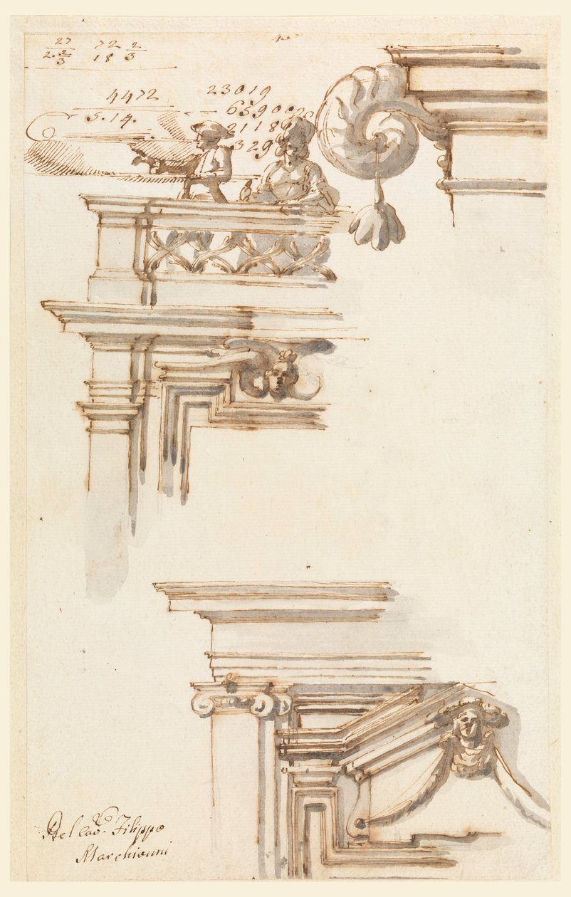 Zwei Türrahmen von Carlo Marchionni