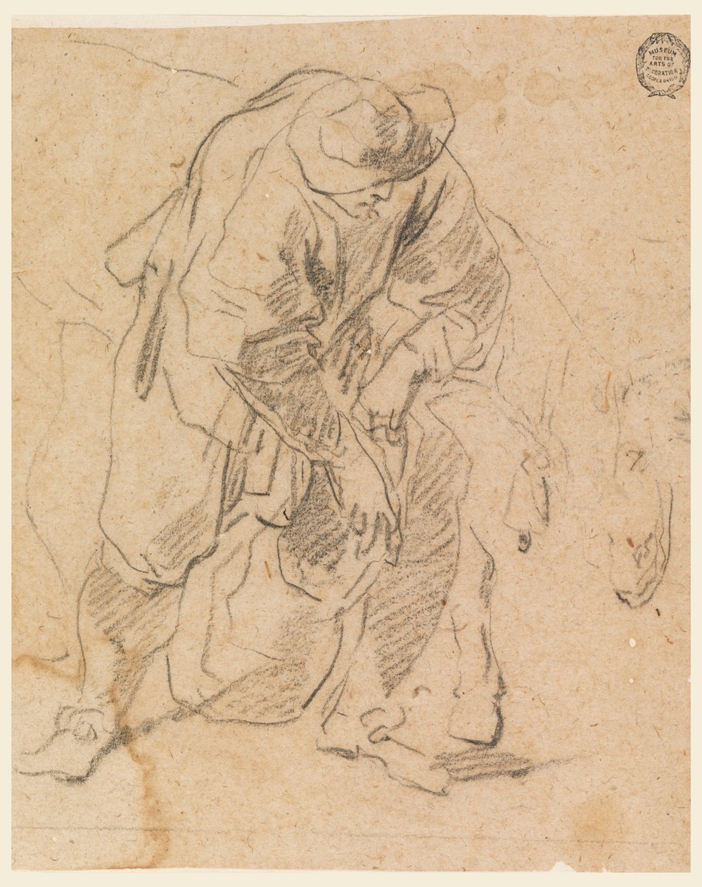 Bauer mit Tasche von Carlo Marchionni