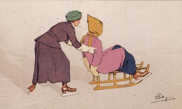 Eine helfende Hand von Carlo Pellegrini
