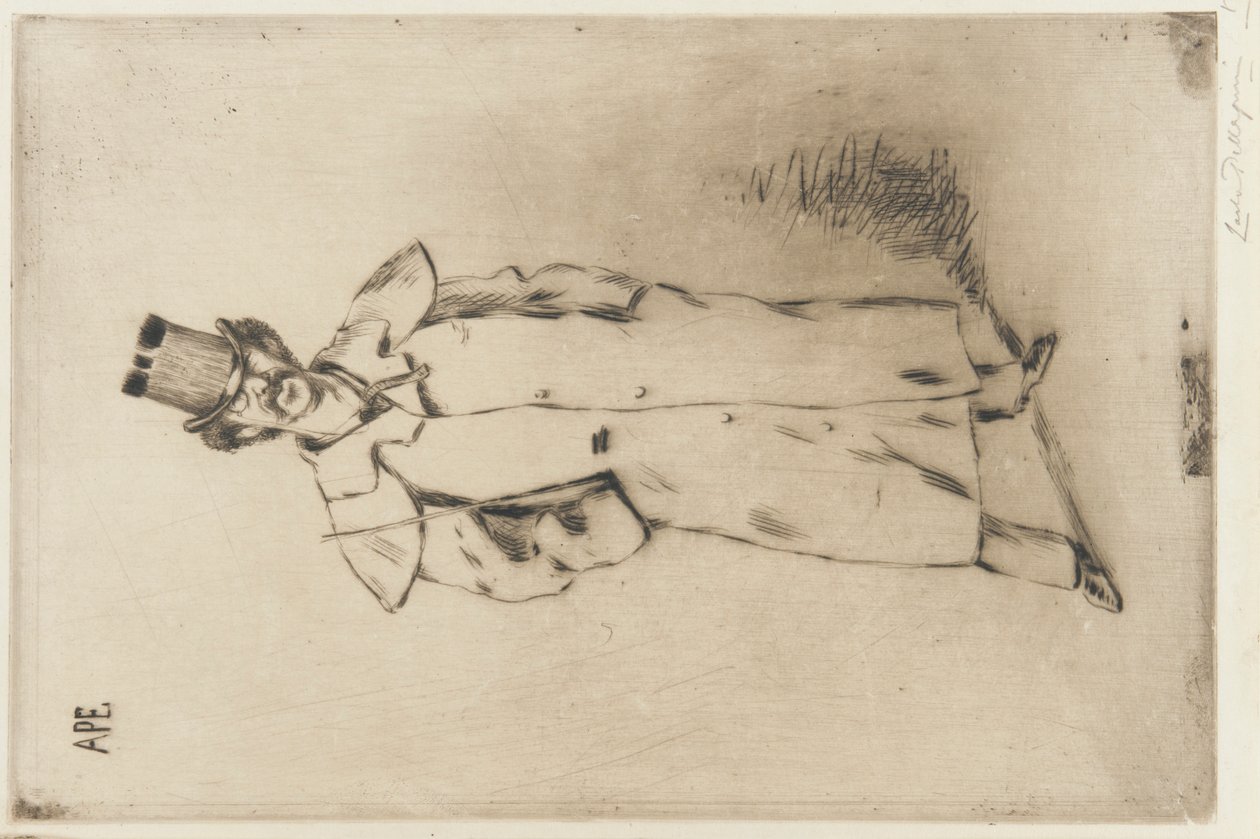 Porträt von Whistler von Carlo Pellegrini