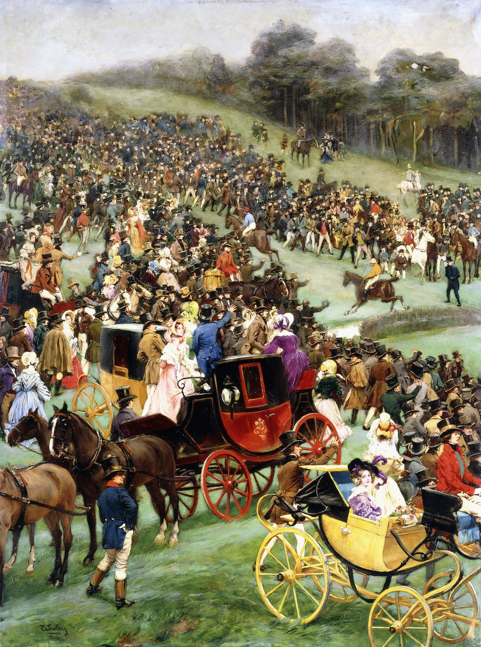 Das Hindernisrennen von Carlo Wostry