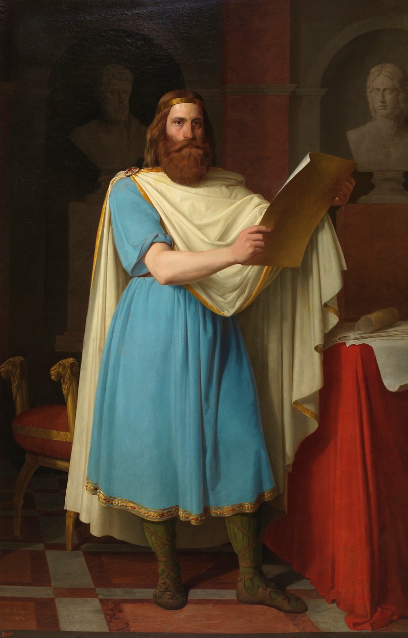 Alarico II, rey godo von Carlos Maria Esquivel
