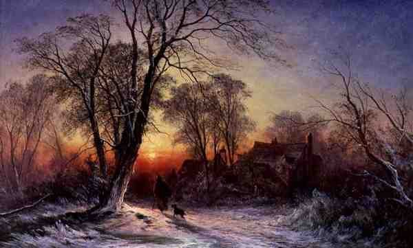 Winterabend von Caroline Williams