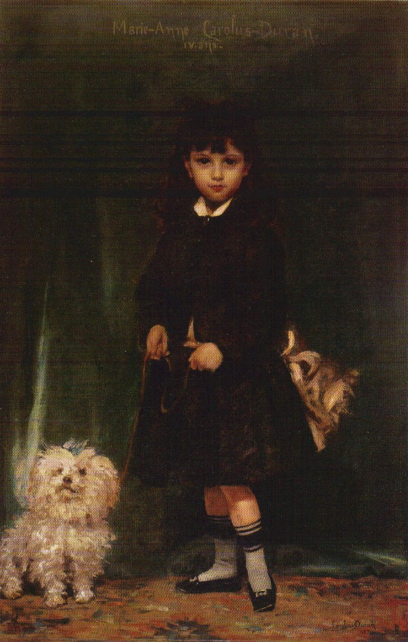 Die Tochter des Künstlers, Marie-Anne von Carolus Duran