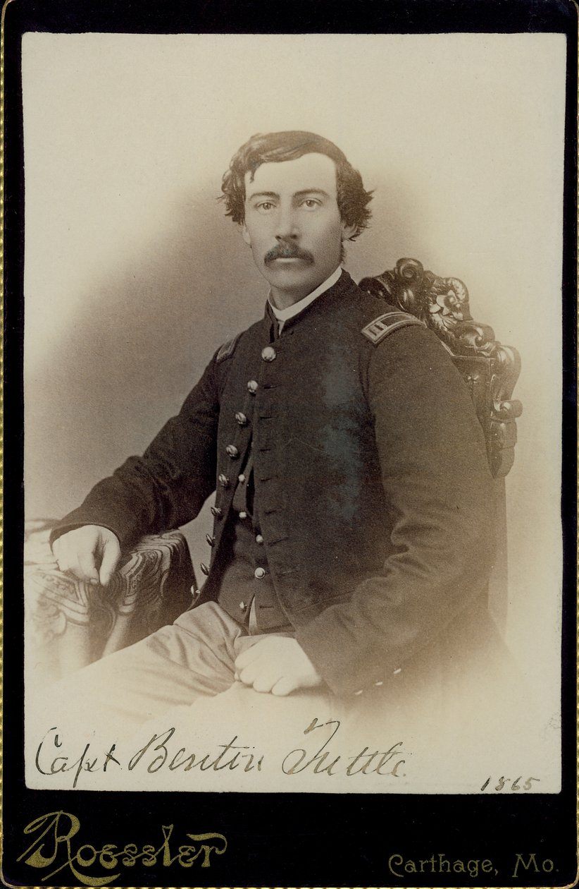 Benton Tuttle, Hauptmann, 108. U.S. Farbige Truppen von Carthage Roessler
