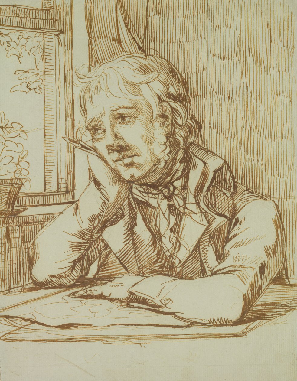 Selbstporträt von Caspar David Friedrich