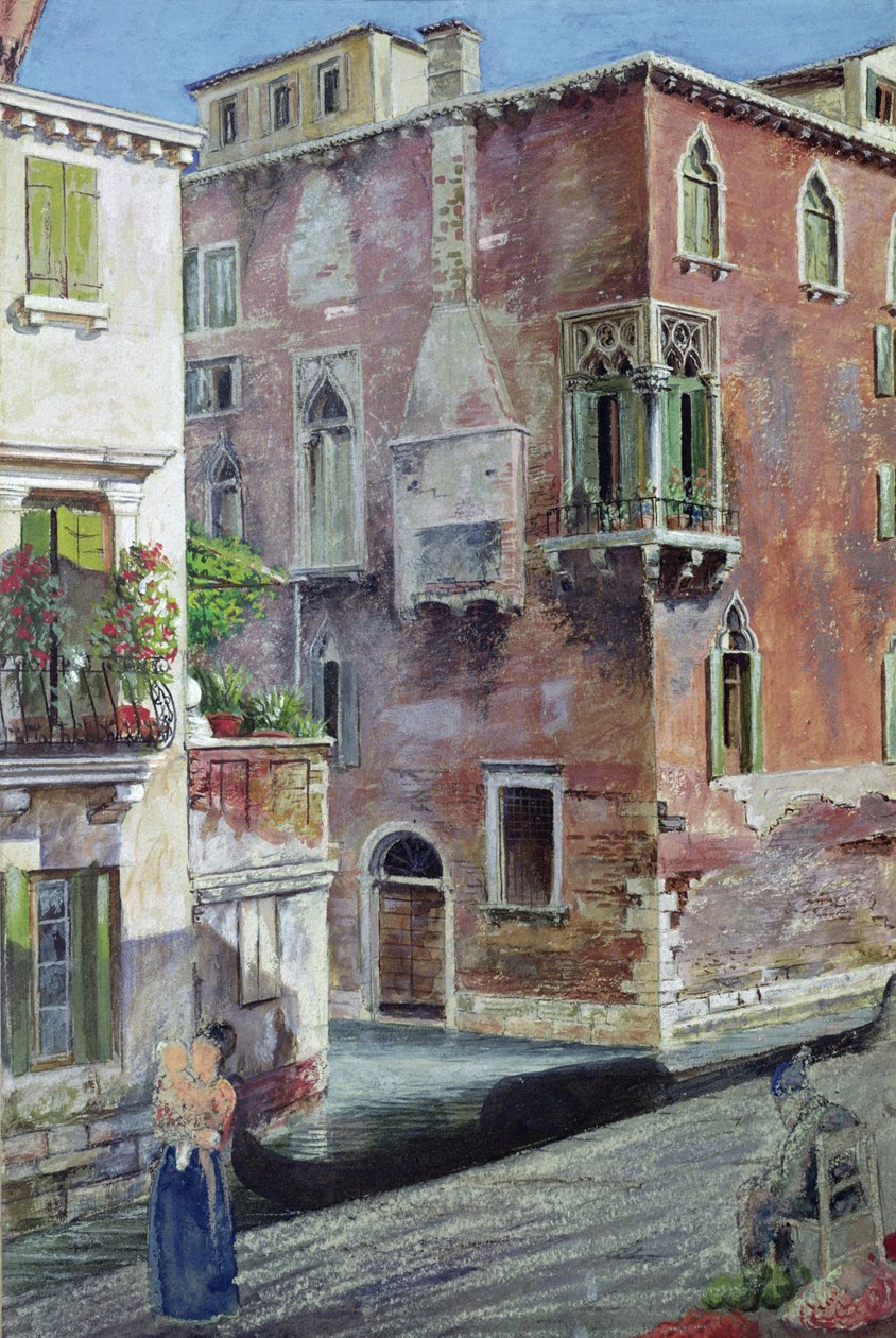 Eine Szene in Venedig von Caspar Purdon Clarke