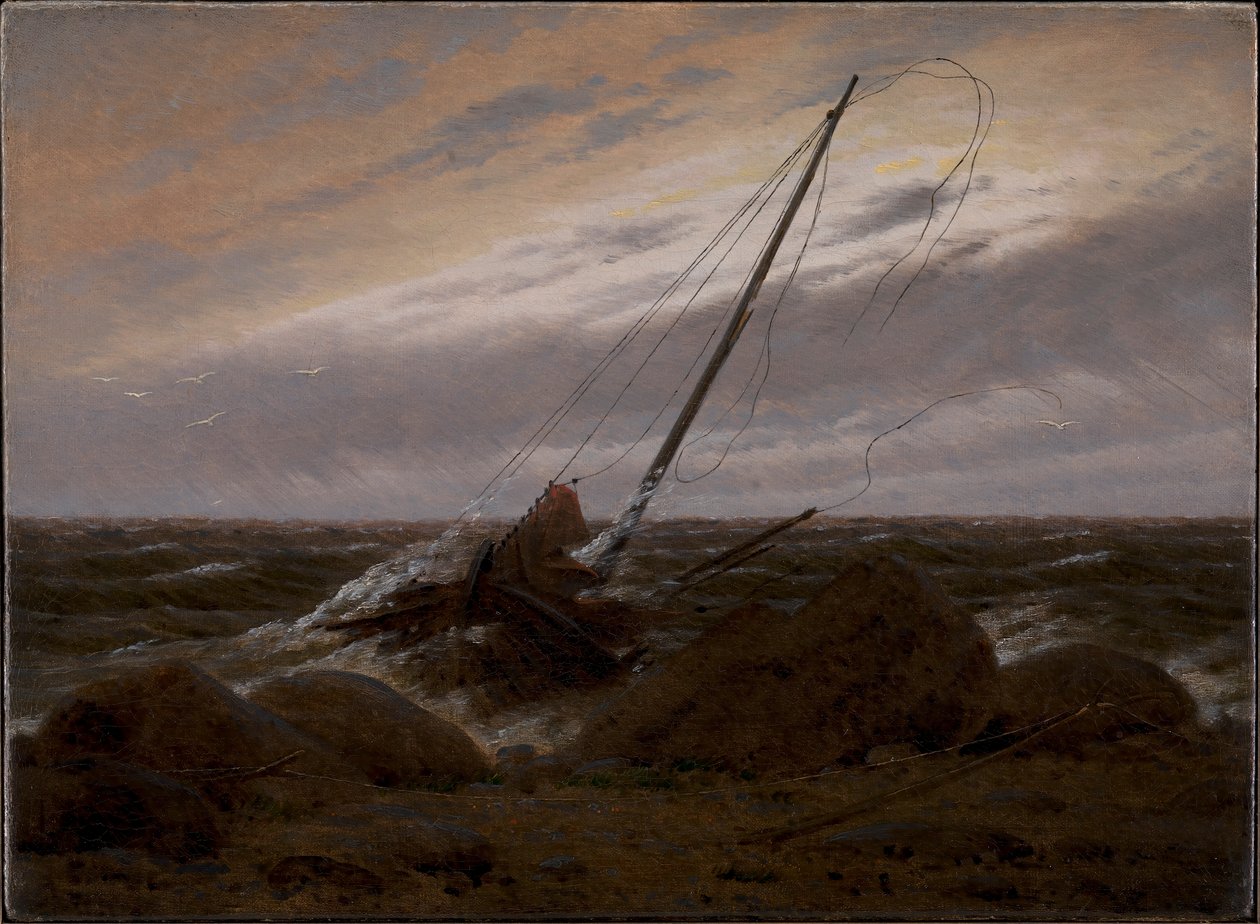 Nach dem Sturm von Caspar David Friedrich