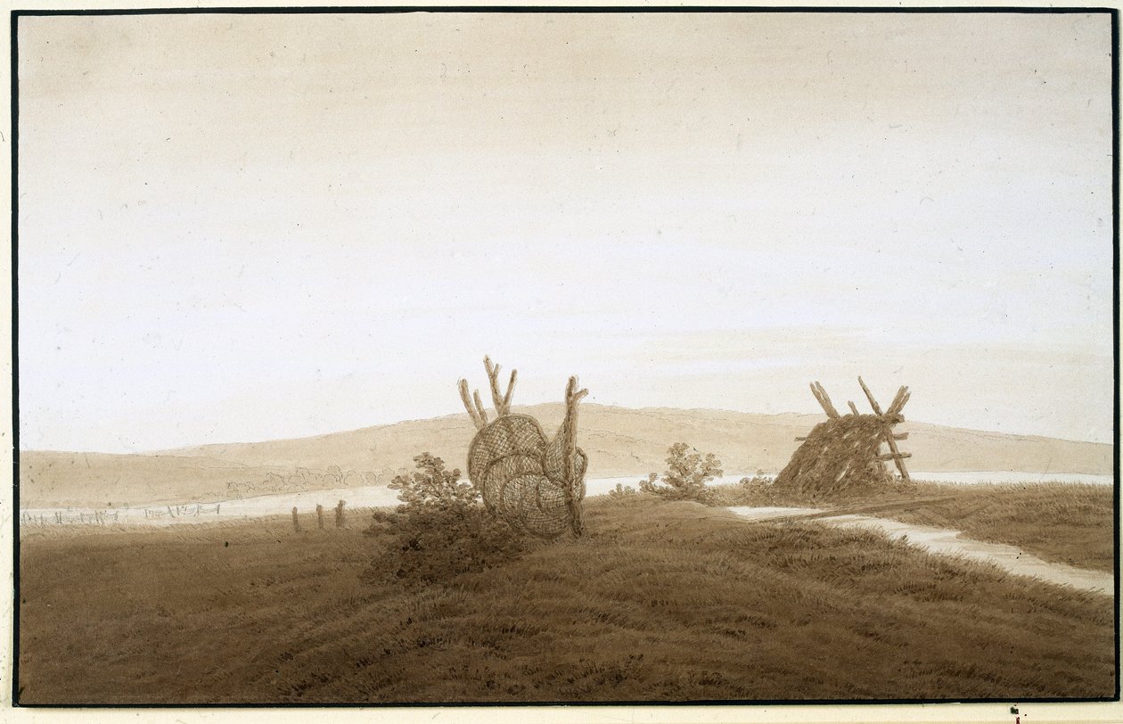 Caspar David Friedrich "Tollense-See", um 1806 von Caspar David Friedrich