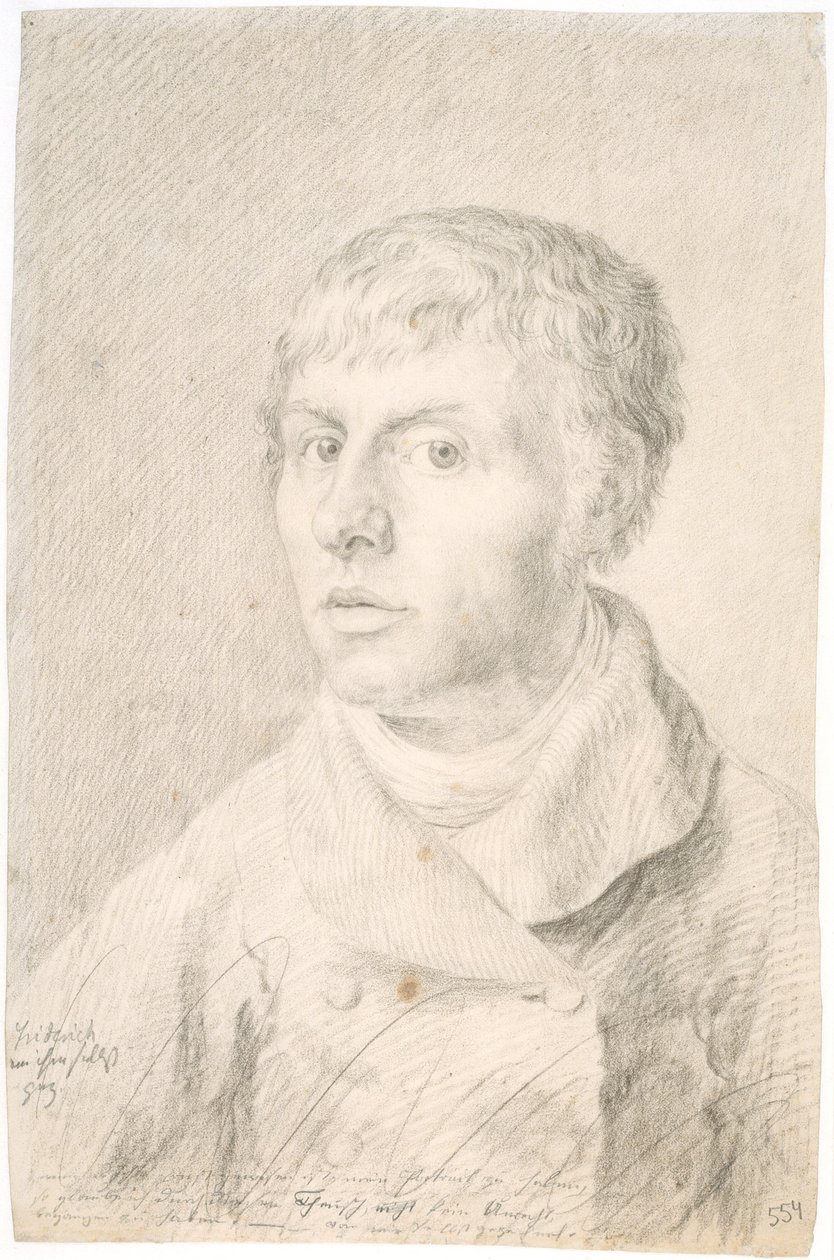 Selbstporträt von Caspar David Friedrich