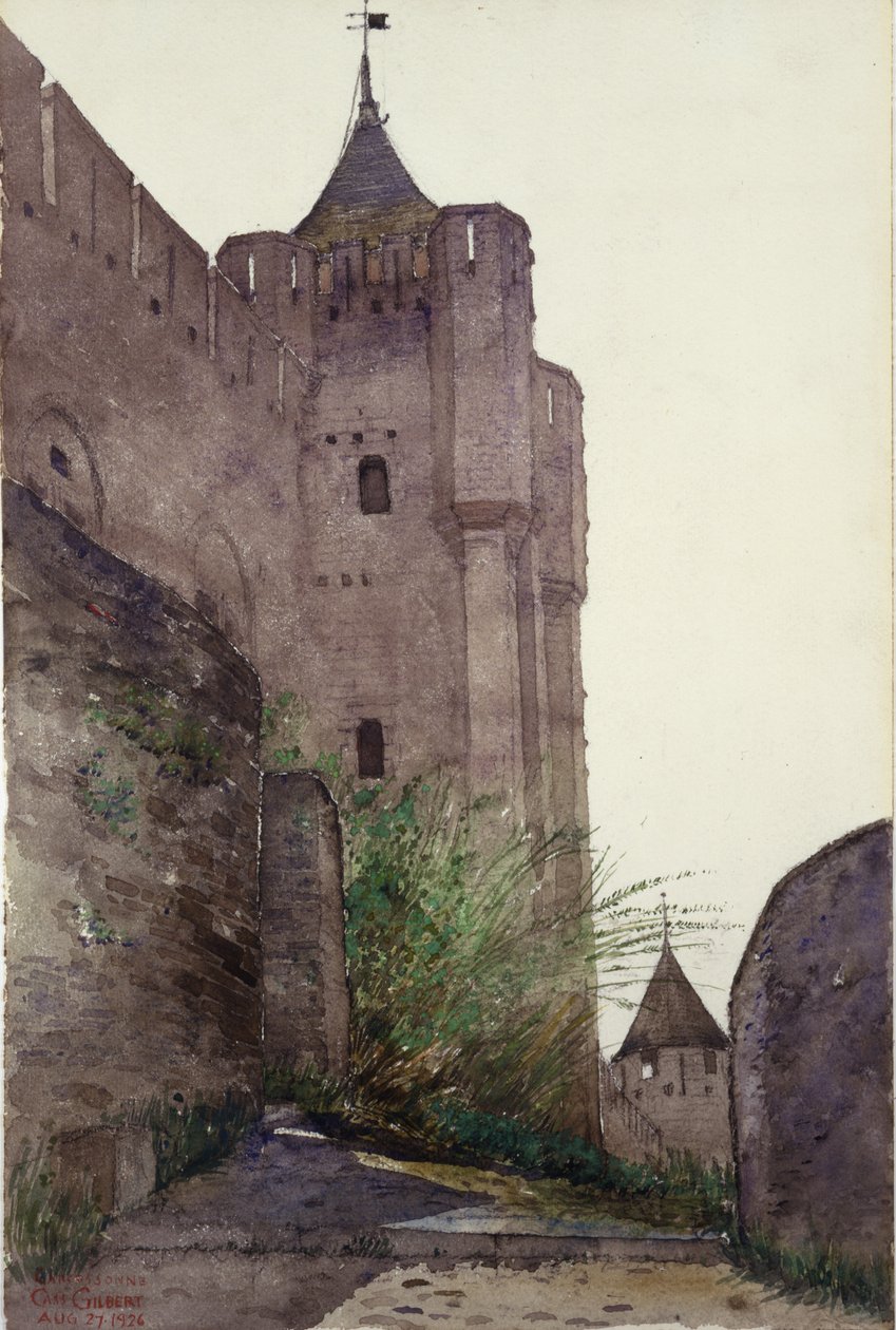Carcassonne, 1926 von Cass Gilbert
