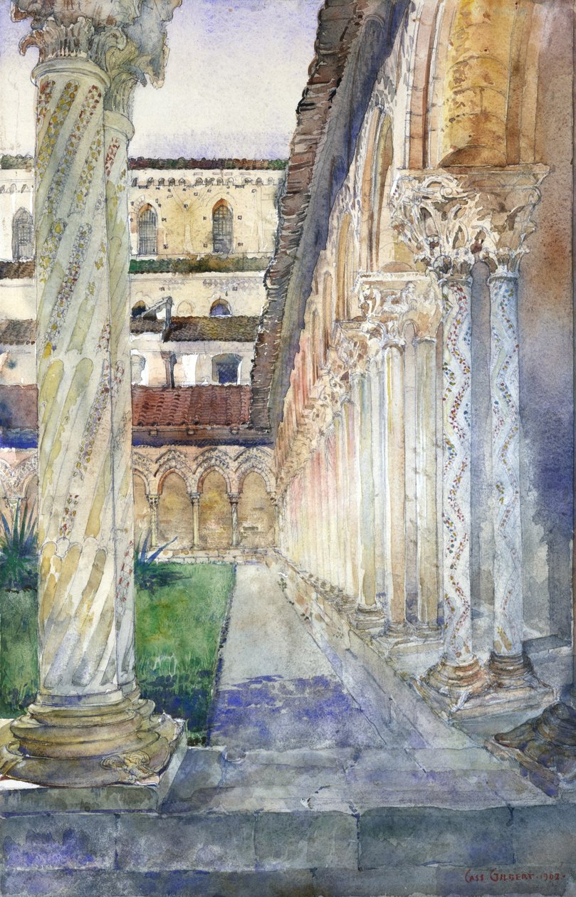 Kathedrale von Monreale, Sizilien von Cass Gilbert
