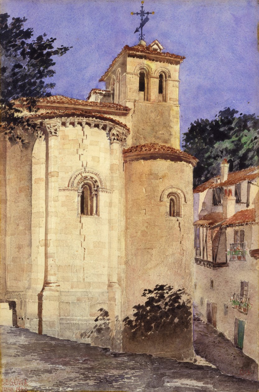 Kirche in Segovia, Spanien, 1920 von Cass Gilbert