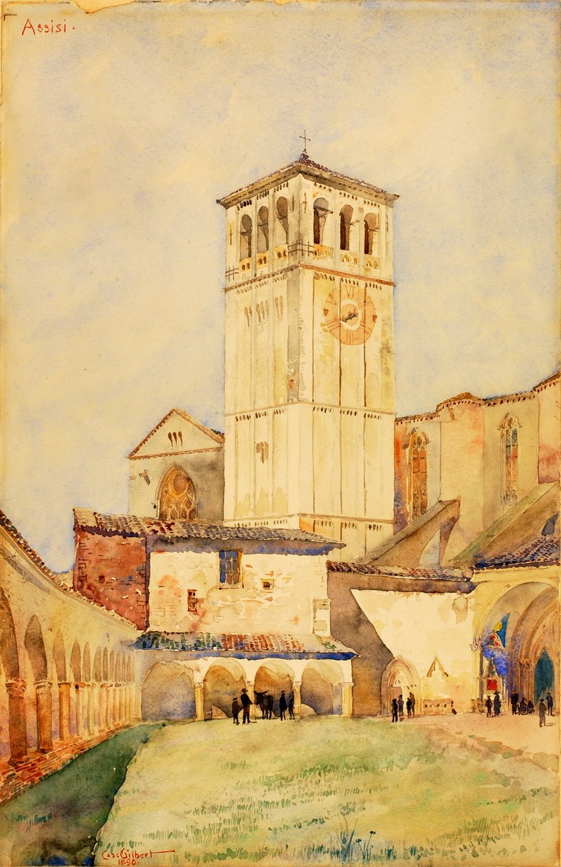 Kirche des Heiligen Franziskus, Assisi von Cass Gilbert