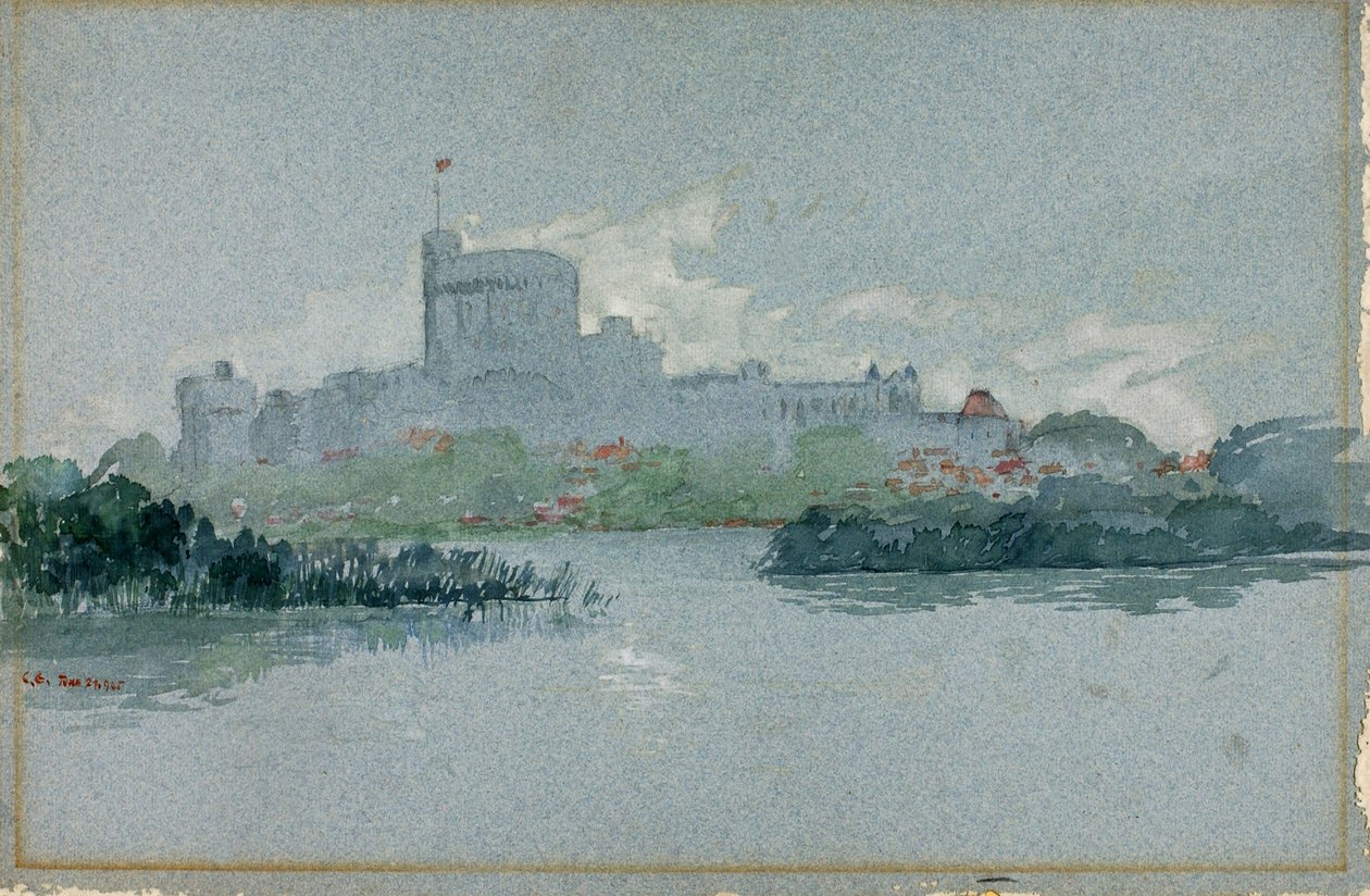 Windsor Castle, England, 1905 von Cass Gilbert