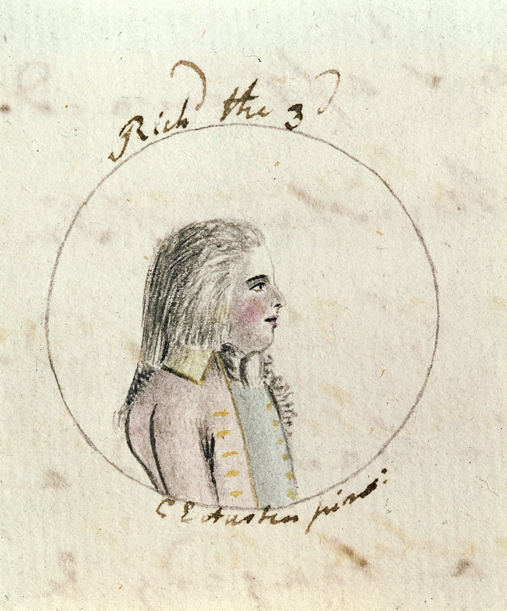 Porträt von Richard III (1452-85) ca. 1790 von Cassandra Austen