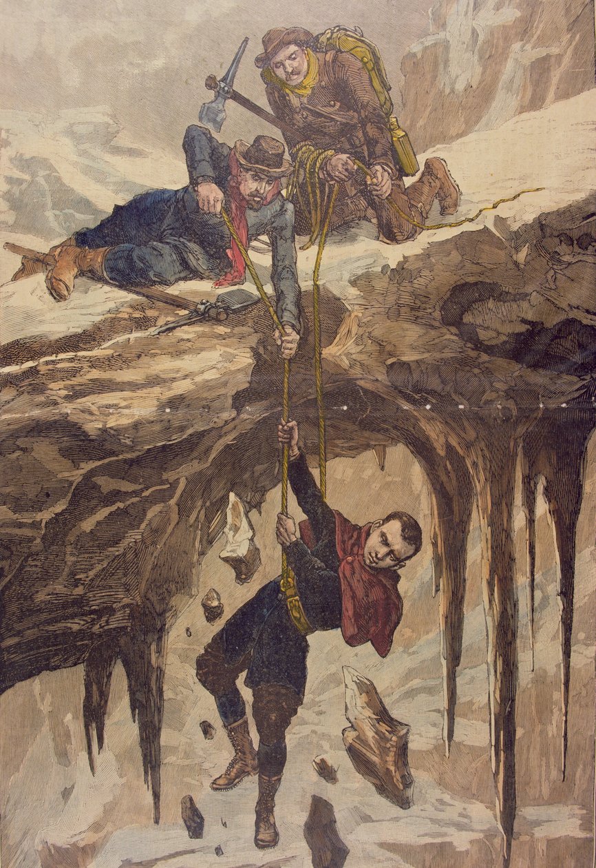 Aufstieg der Dent Blanche von Castelli Castelli