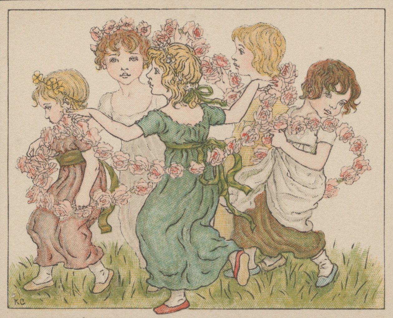 Valentin, ca. 1880 von Catherine Greenaway