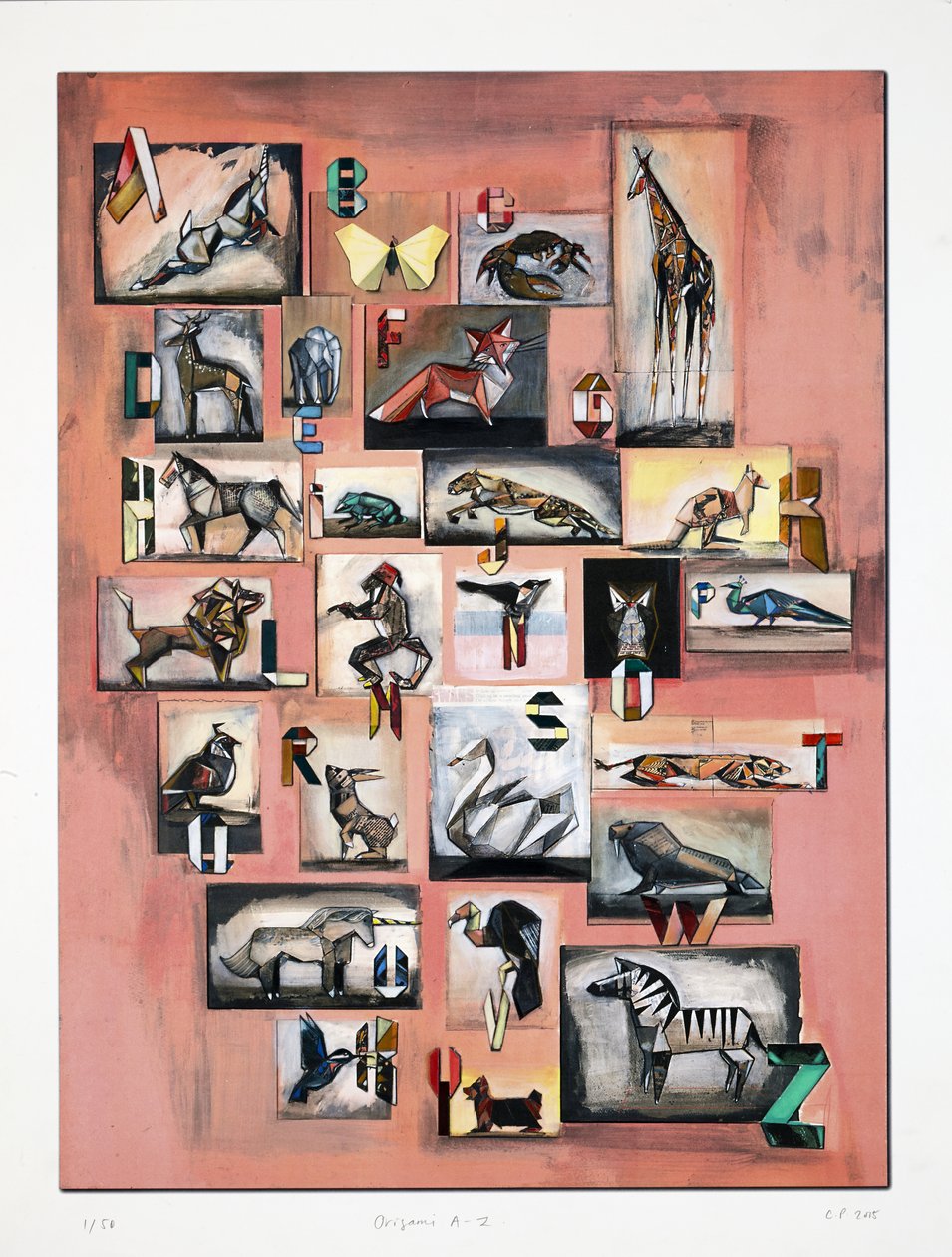 Origami A-Z, 2015 von Cathie Pilkington