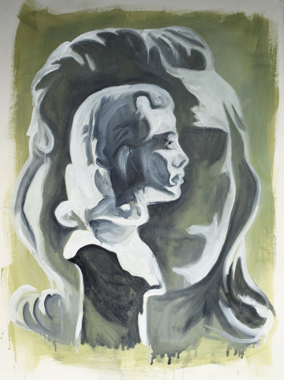 Gestohlenes Gesicht, 2020 von Cathy Lomax