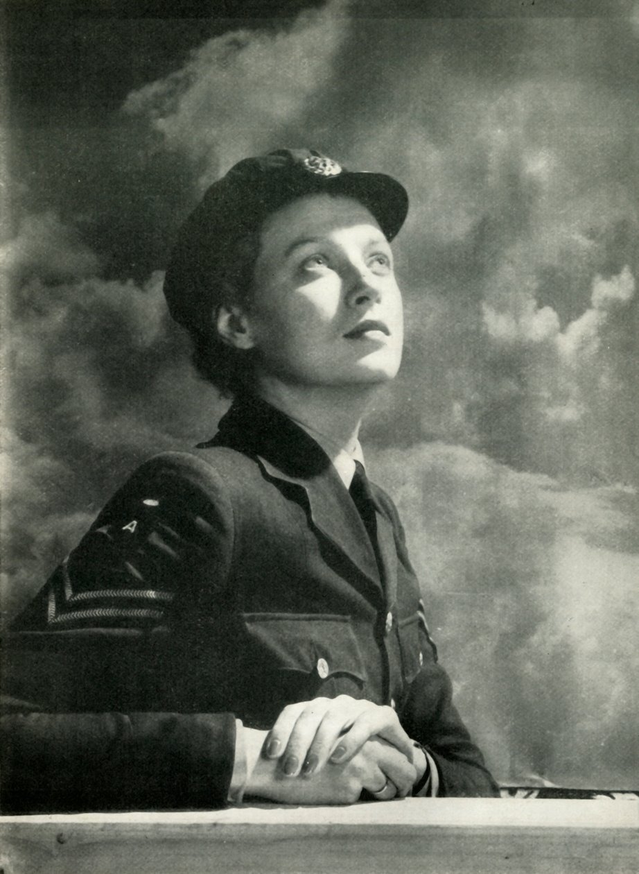 Die Schlacht beobachten, ca. 1943 von Cecil Beaton