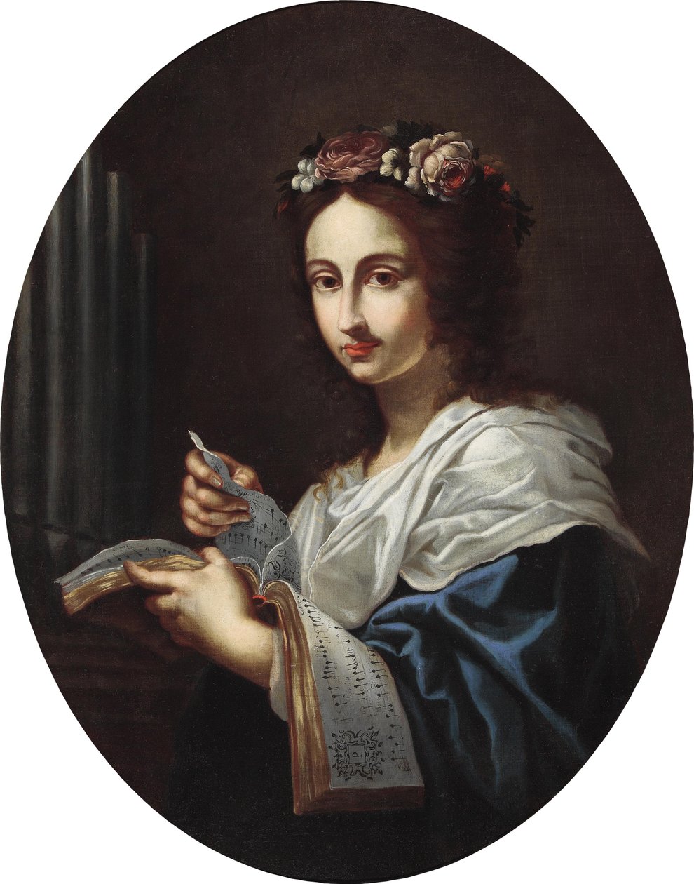 Die heilige Cäcilia von Cesare Dandini