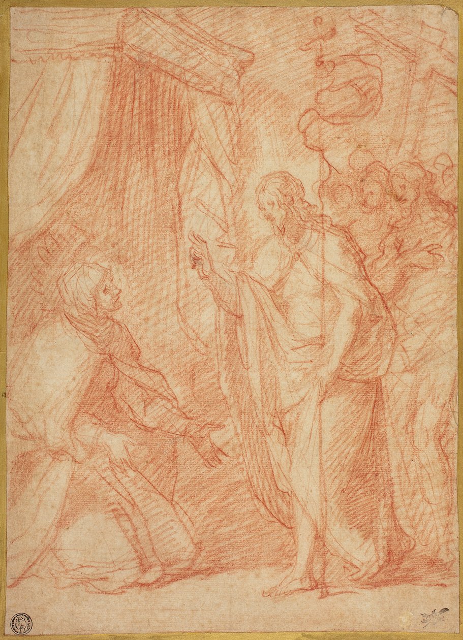 Der auferstandene Christus erscheint seiner Mutter von Cesare Dandini