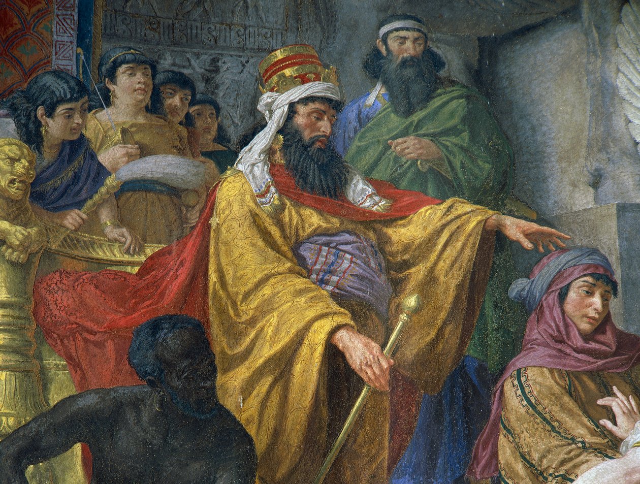 König Ahasveros von Persien von Cesare Mariani