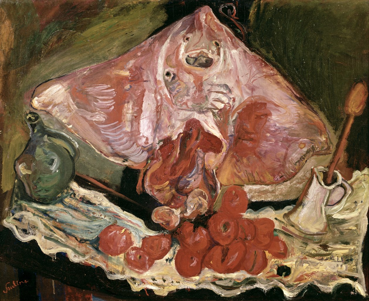 Der Rochen, um 1924 von Chaim Soutine