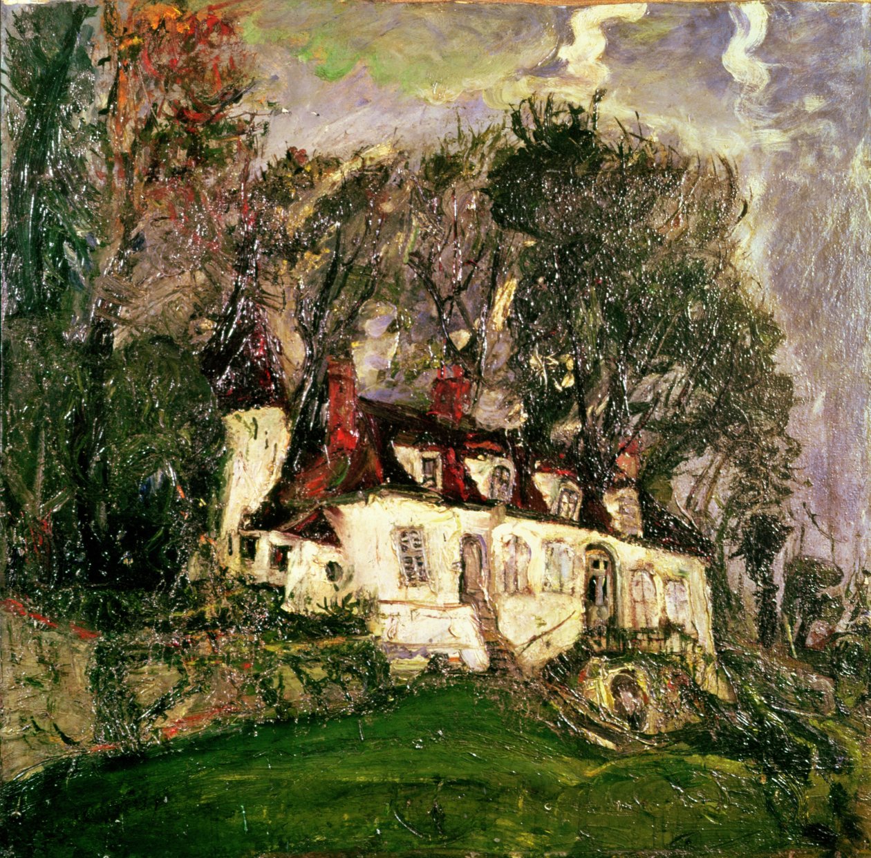 Das Haus in Oiseme, 1934 von Chaim Soutine