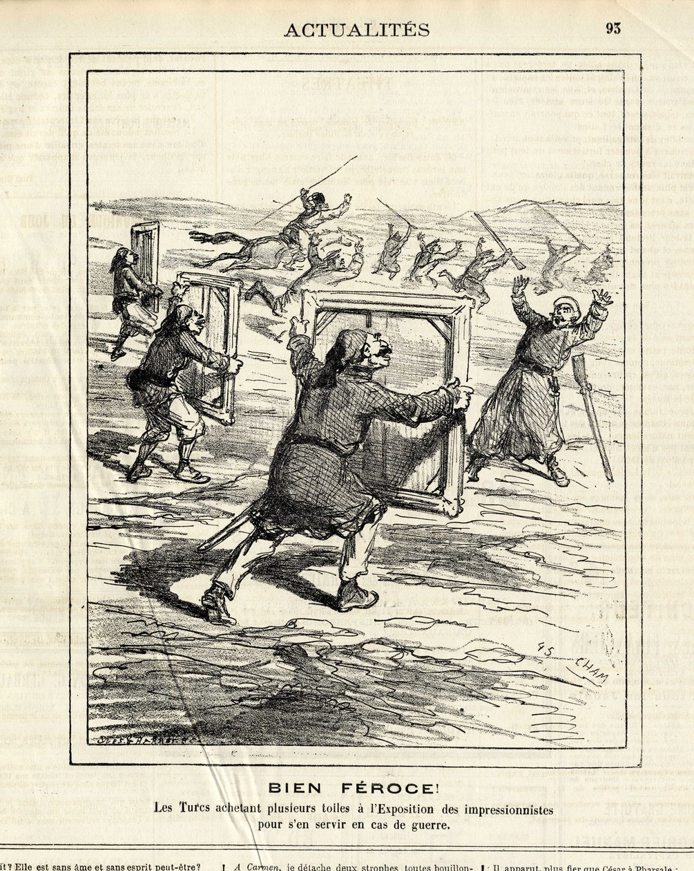 Le Charivari von Amédée de Noé