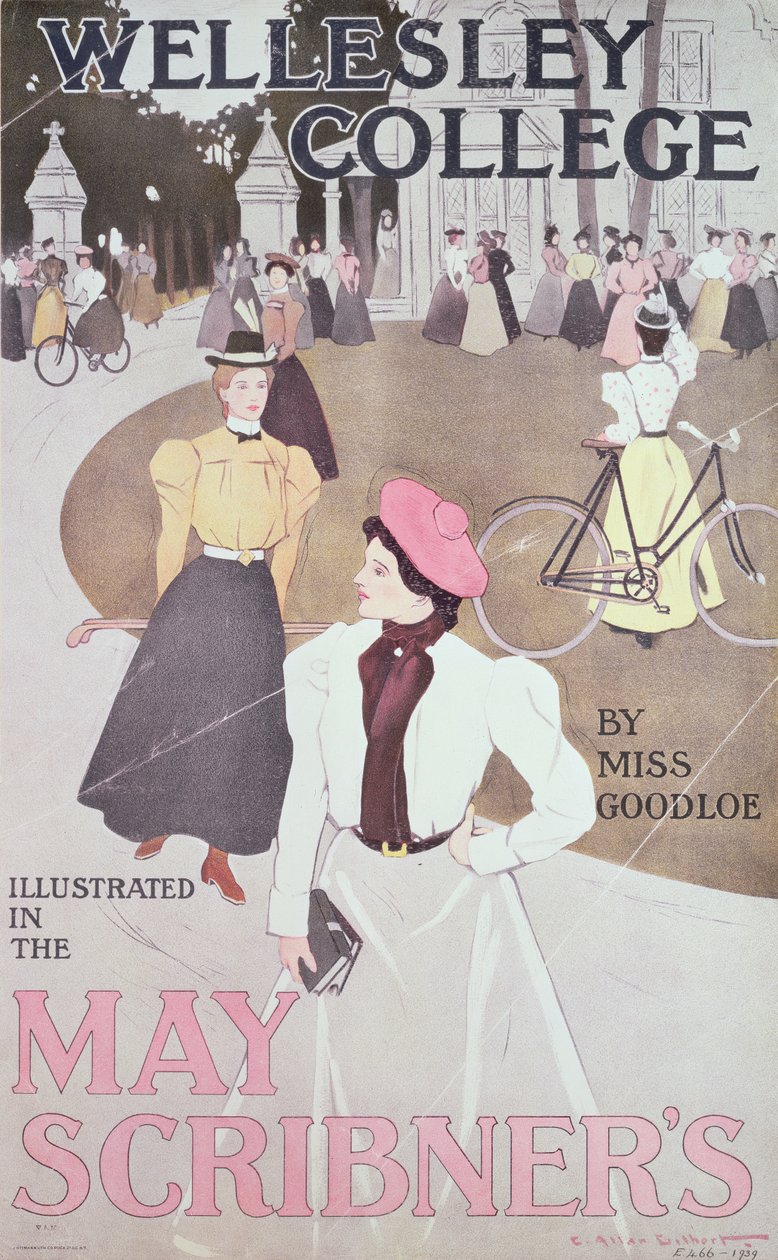 Wellesley College, von Miss Goodloe, Titelillustration aus dem Scribner